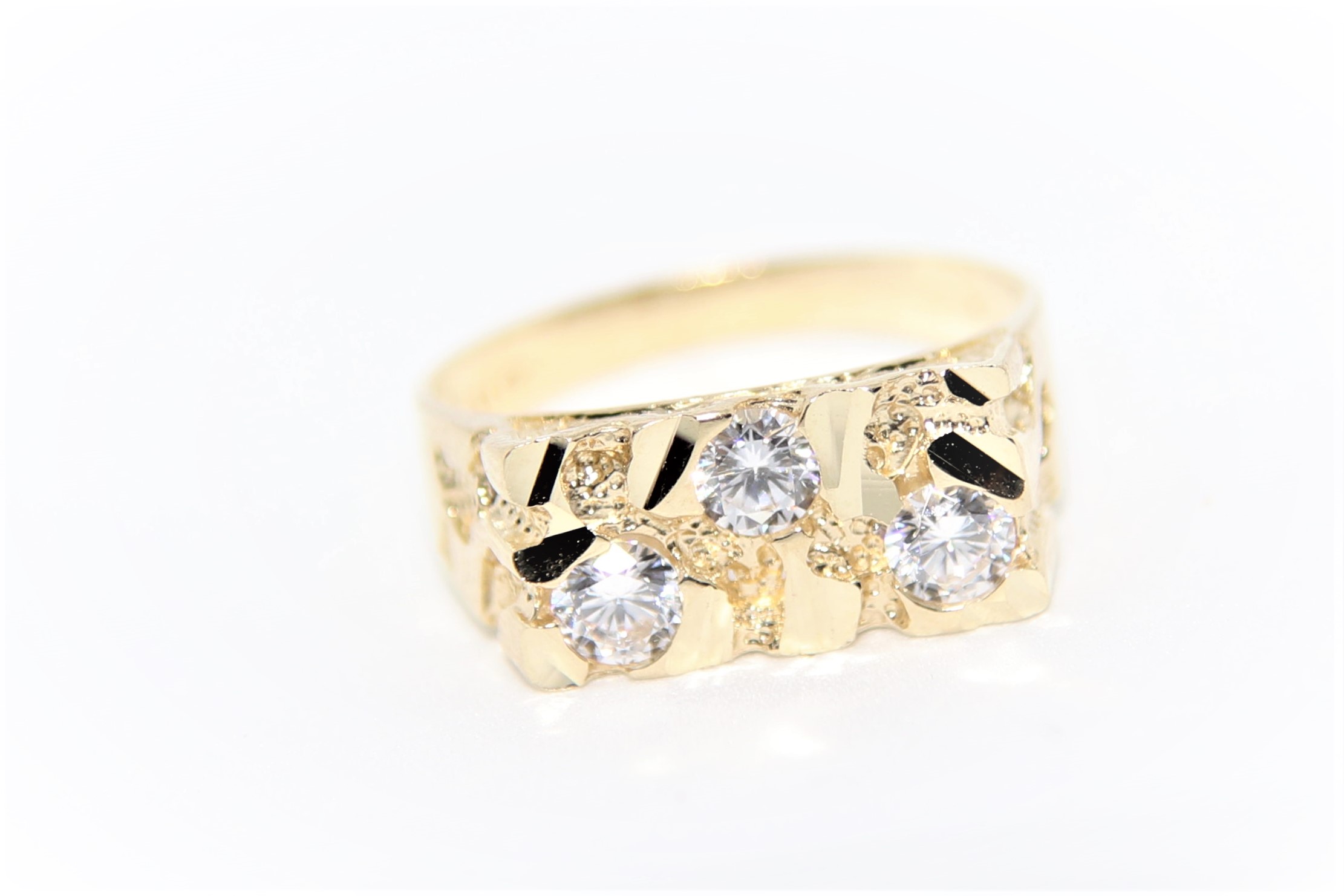 Ring Stone Diamond Cut